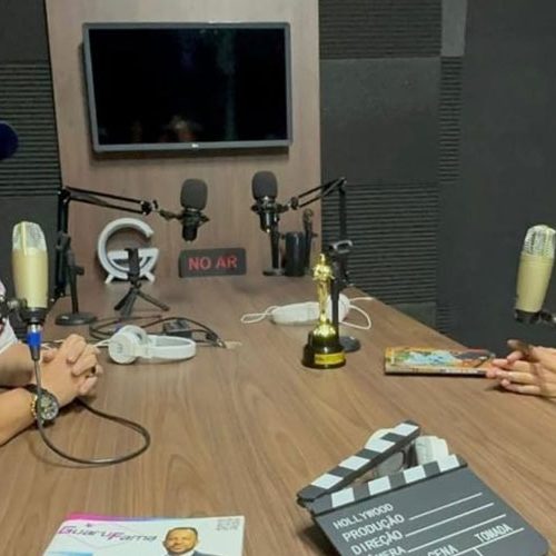 Visita à Rádio Guarufama FM 87.5